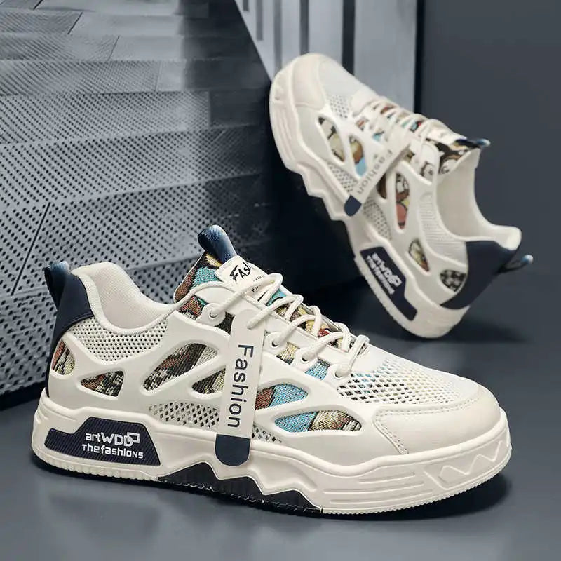 Army Green Platform Sneakers for Women