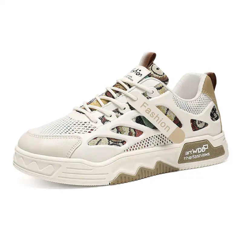 Army Green Platform Sneakers for Women