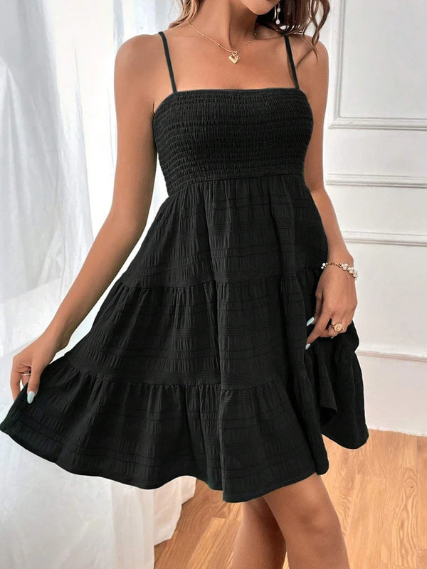 Elegant Backless Sleeveless Summer Dress for Women
