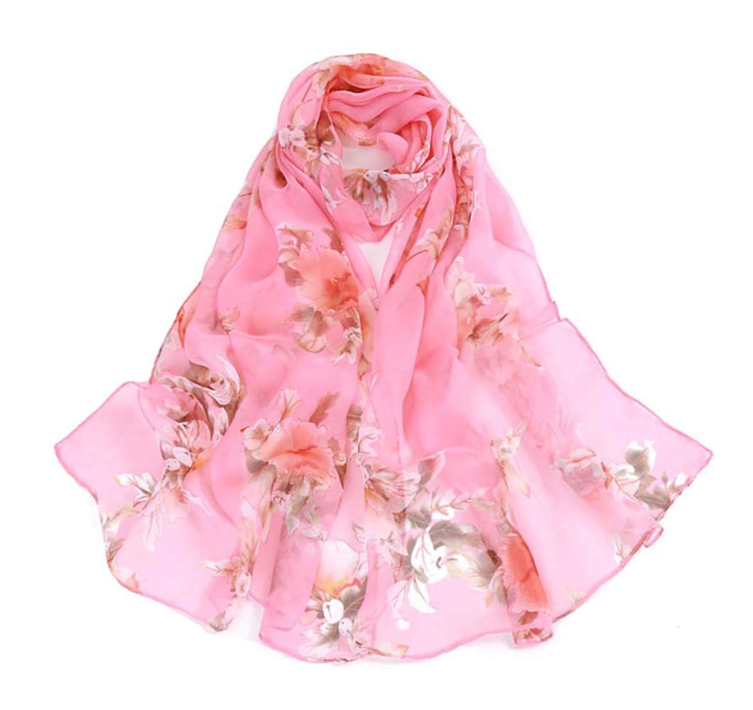 💗 Soft Pink Silk Scarf – Elegant Coquette Aesthetic Hair & Neck Scarf