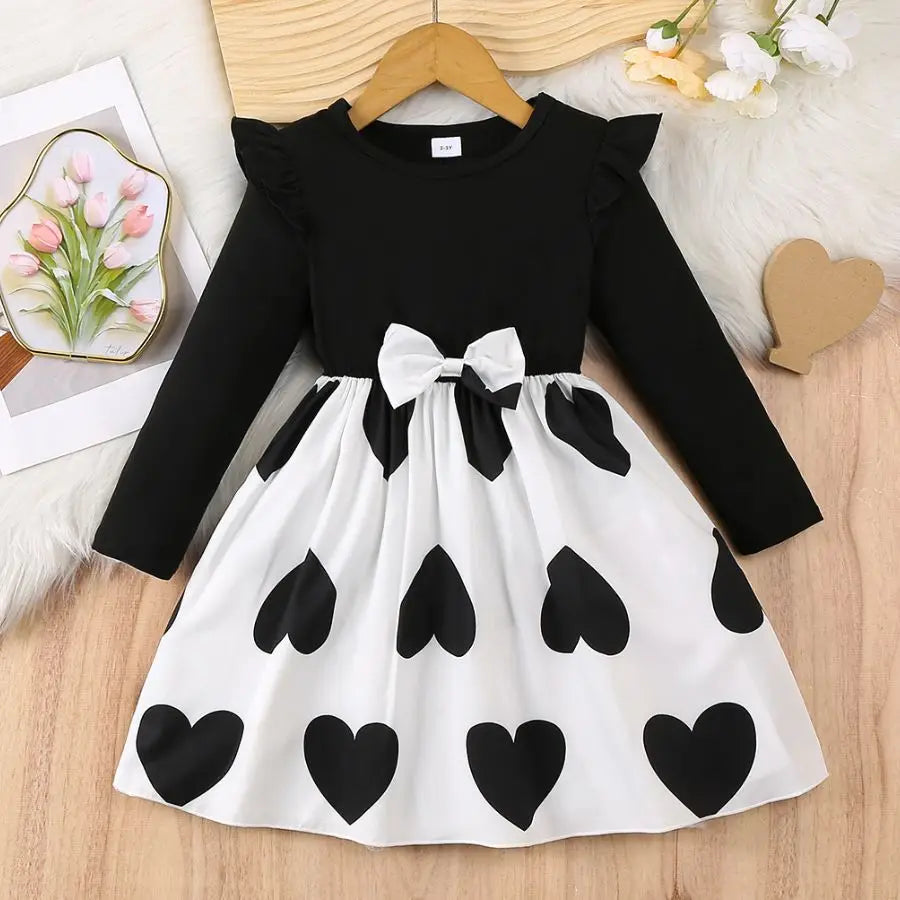 Baby Girls’ Princess Sofia Dress – Korean Style Cartoon Outfit